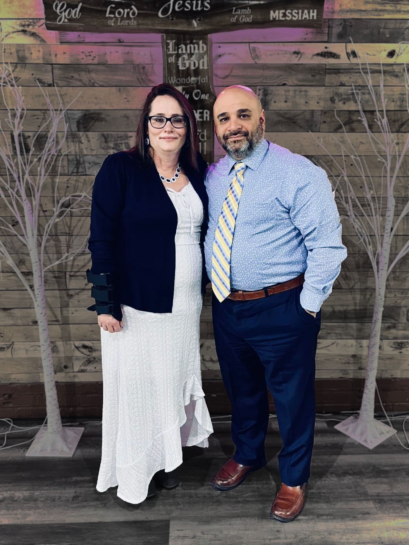 Pastor Dominic Pennachietti and his wife Denise